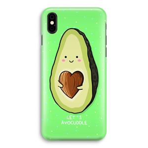 CaseCompany Avocuddle: iPhone X Volledig Geprint Hoesje