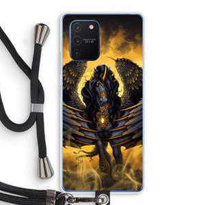 CaseCompany Pegasus: Samsung Galaxy Note 10 Lite Transparant Hoesje met koord