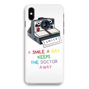 CaseCompany Smile: iPhone X Volledig Geprint Hoesje