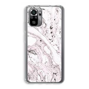 CaseCompany Mengelmoes: Xiaomi Redmi Note 10S Transparant Hoesje