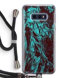 CaseCompany Ice Age: Samsung Galaxy S10e Transparant Hoesje met koord