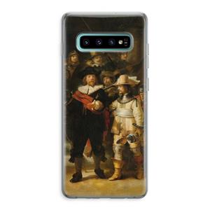 CaseCompany De Nachtwacht: Samsung Galaxy S10 Plus Transparant Hoesje