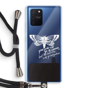 CaseCompany Good or bad: Samsung Galaxy Note 10 Lite Transparant Hoesje met koord