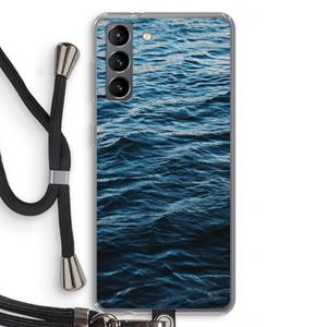 CaseCompany Oceaan: Samsung Galaxy S21 Transparant Hoesje met koord