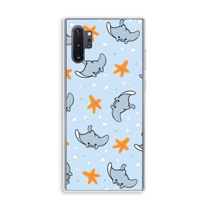 CaseCompany Manta: Samsung Galaxy Note 10 Plus Transparant Hoesje