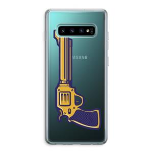 CaseCompany Pew Pew Pew: Samsung Galaxy S10 Plus Transparant Hoesje