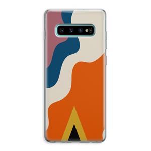 CaseCompany Noor A: Samsung Galaxy S10 Plus Transparant Hoesje