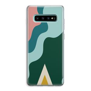 CaseCompany Noor B: Samsung Galaxy S10 Plus Transparant Hoesje