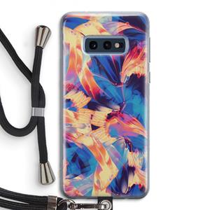 CaseCompany Tuesday Night: Samsung Galaxy S10e Transparant Hoesje met koord