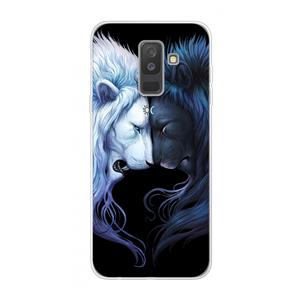 CaseCompany Brotherhood: Samsung Galaxy A6 Plus (2018) Transparant Hoesje