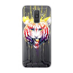CaseCompany Fading: Samsung Galaxy A6 Plus (2018) Transparant Hoesje