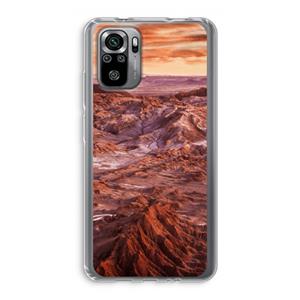 CaseCompany Mars: Xiaomi Redmi Note 10S Transparant Hoesje