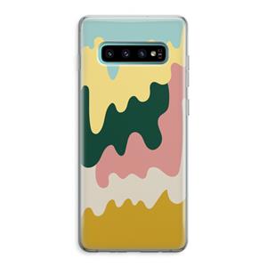 CaseCompany Baar B: Samsung Galaxy S10 Plus Transparant Hoesje