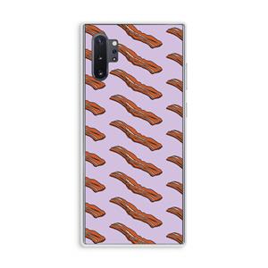 CaseCompany Bacon to my eggs #2: Samsung Galaxy Note 10 Plus Transparant Hoesje