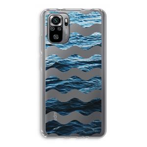 CaseCompany Oceaan: Xiaomi Redmi Note 10S Transparant Hoesje