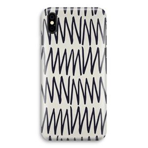 CaseCompany Marrakech Zigzag: iPhone X Volledig Geprint Hoesje