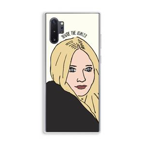 CaseCompany Ashley: Samsung Galaxy Note 10 Plus Transparant Hoesje