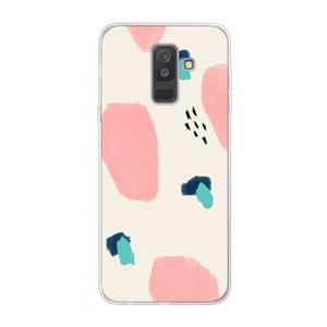CaseCompany Monday Surprise: Samsung Galaxy A6 Plus (2018) Transparant Hoesje