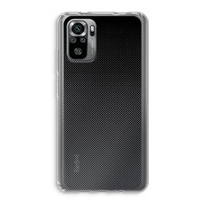 CaseCompany Musketon Halftone: Xiaomi Redmi Note 10S Transparant Hoesje