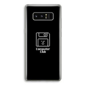 CaseCompany Hello: Samsung Galaxy Note 8 Transparant Hoesje