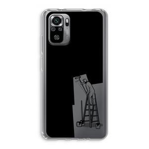 CaseCompany Musketon Painter: Xiaomi Redmi Note 10S Transparant Hoesje