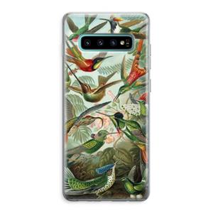 CaseCompany Haeckel Trochilidae: Samsung Galaxy S10 Plus Transparant Hoesje