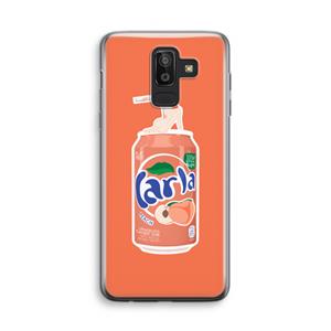 CaseCompany S(peach)less: Samsung Galaxy J8 (2018) Transparant Hoesje