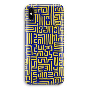 CaseCompany Majorelle Blue Print: iPhone X Volledig Geprint Hoesje