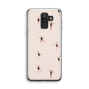 CaseCompany Dancing #1: Samsung Galaxy J8 (2018) Transparant Hoesje
