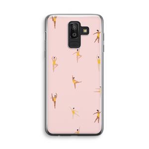 CaseCompany Dans #2: Samsung Galaxy J8 (2018) Transparant Hoesje