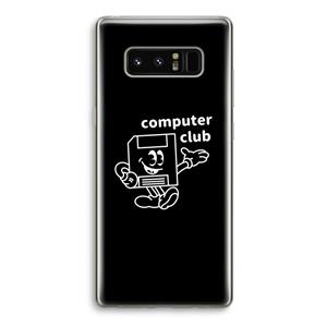 CaseCompany Floppyhead: Samsung Galaxy Note 8 Transparant Hoesje