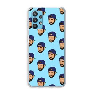 CaseCompany Drake Away: Samsung Galaxy A32 4G Transparant Hoesje