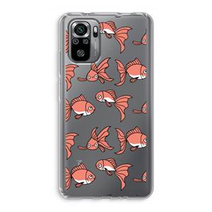 CaseCompany Blub: Xiaomi Redmi Note 10S Transparant Hoesje