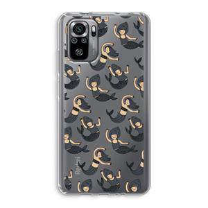 CaseCompany Zeemeermin: Xiaomi Redmi Note 10S Transparant Hoesje