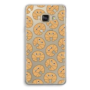 CaseCompany Croissant: Samsung A3 (2017) Transparant Hoesje