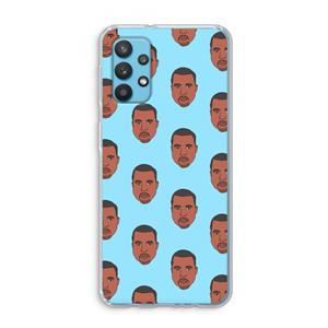 CaseCompany Kanye Call Me℃: Samsung Galaxy A32 4G Transparant Hoesje