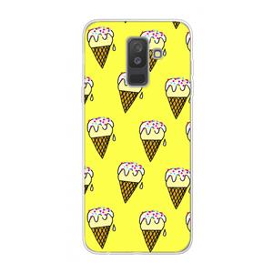 CaseCompany Isjes: Samsung Galaxy A6 Plus (2018) Transparant Hoesje