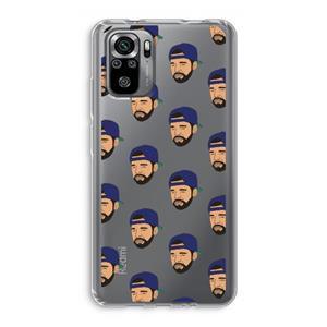 CaseCompany Drake Away: Xiaomi Redmi Note 10S Transparant Hoesje