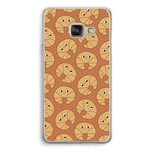CaseCompany Croissant: Samsung A3 (2017) Transparant Hoesje