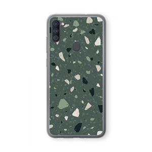 CaseCompany Terrazzo N°19: Samsung Galaxy A11 Transparant Hoesje