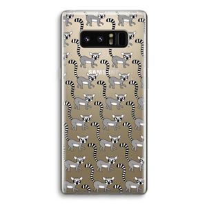 CaseCompany Makis: Samsung Galaxy Note 8 Transparant Hoesje