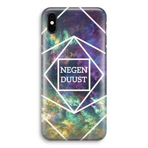 CaseCompany Negenduust ruimte: iPhone X Volledig Geprint Hoesje