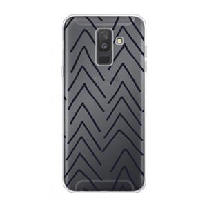 CaseCompany Marrakech Arrows: Samsung Galaxy A6 Plus (2018) Transparant Hoesje