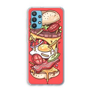 CaseCompany Diet Coke Please: Samsung Galaxy A32 4G Transparant Hoesje