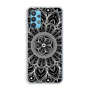 CaseCompany Roses Are Red: Samsung Galaxy A32 4G Transparant Hoesje