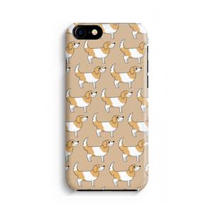 CaseCompany Doggy: Volledig geprint iPhone SE 2020 Hoesje