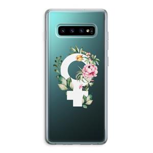 CaseCompany Venus: Samsung Galaxy S10 Plus Transparant Hoesje