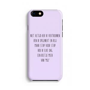 CaseCompany Zelfvertrouwen: Volledig geprint iPhone SE 2020 Hoesje