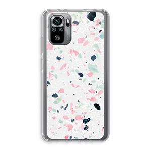 CaseCompany Terrazzo N°3: Xiaomi Redmi Note 10S Transparant Hoesje