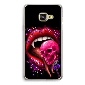 CaseCompany Dodelijk zoet: Samsung A3 (2017) Transparant Hoesje